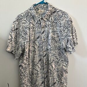 Marine Layer | Men's Short Sleeve Button-Up | Size: Larger